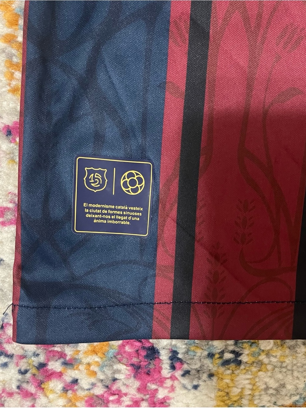 FC Barcelona Retro 150th anniversary Kit L - Picture 3 of 5